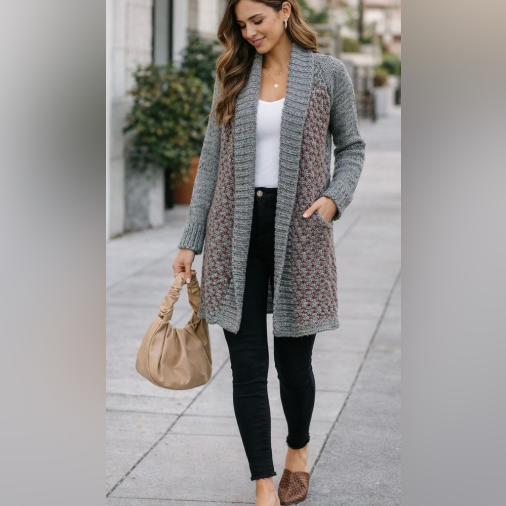 Moth wool blend cardigan
